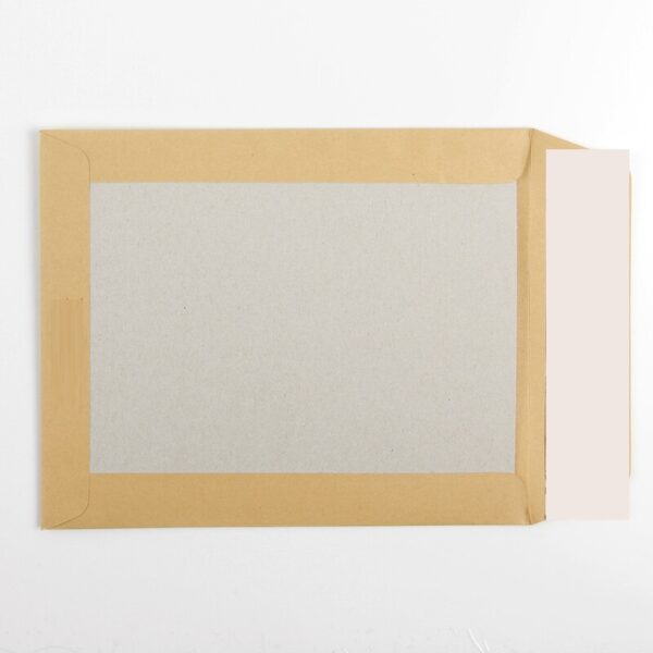 Manilla Brown Half Board Back Envelopes Back